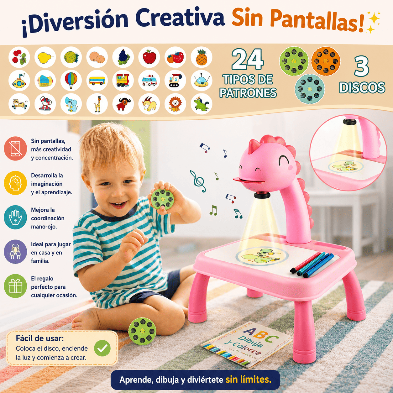 Proyector de Dibujo para Niños