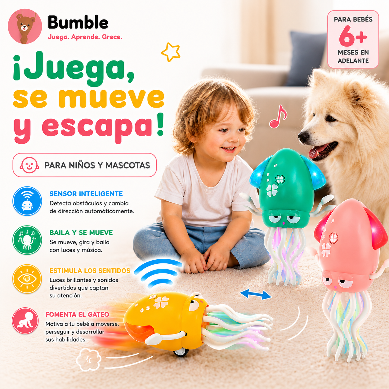 Pulpito Explorador - Diversión que los mantiene en movimiento.