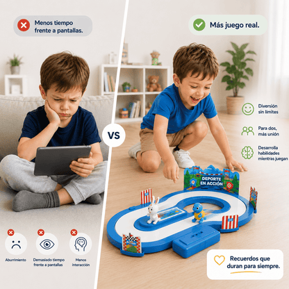 Juego Interactivo de Carreras para Niños