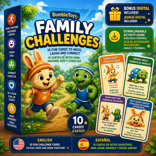 Pack Digital con 10 Cartas de Actividades para Toda la Familia