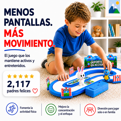 Juego Interactivo de Carreras para Niños